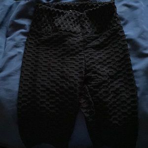 Shosho Black athlete long shorts and tight fight